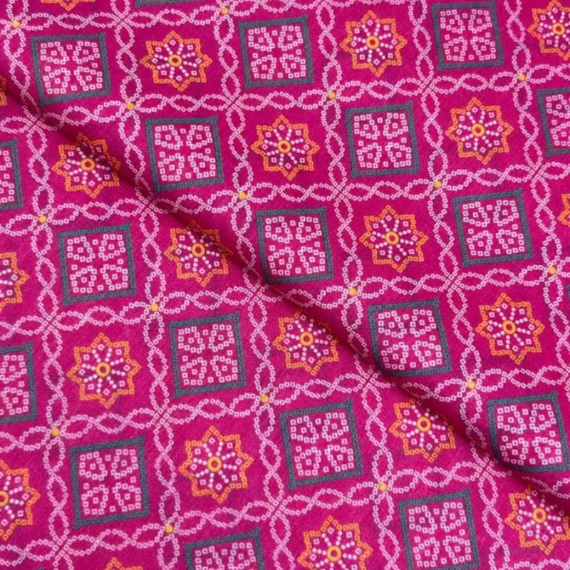 Chunri Digital Print - 6 Meter