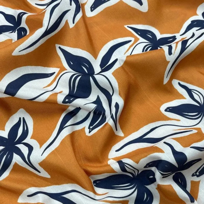 Printed Raw Silk - 3 Meter